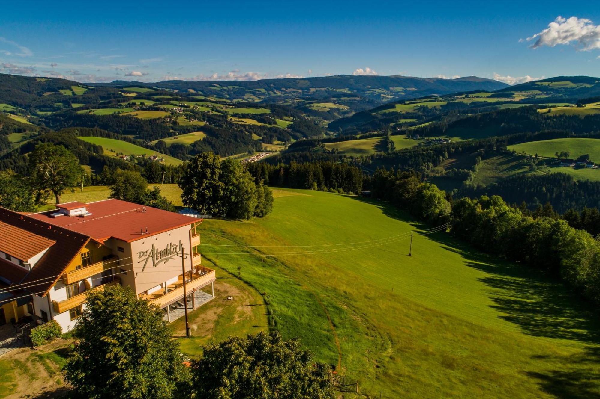 Hotel Der Almblick Strallegg Exterior foto